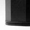 Rotating Desktop Wood Pen & Pencil Holder - Black